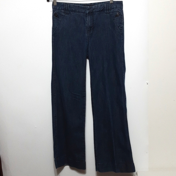 Calvin Klein Wide Leg Denim Jean - Picture 1 of 12